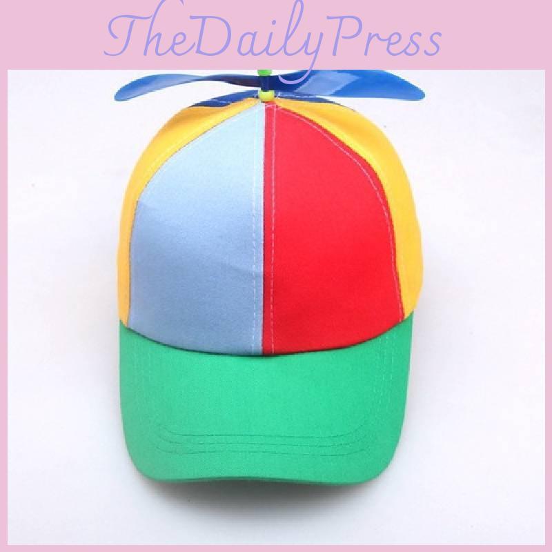 Креативная съемная пропеллер детская бейсболка солнцезащитная дышащая летняя уличная шляпа для детей и родителей