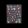 Sweet Small Fresh Flower Nail Art Sticker Summer Spring Self-Adhesive Nail Colorful Cute Decals for Nails Decoration