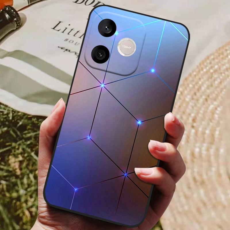 Для Honor 500 Умный Чехол 600Lite Чехол Funda Роскошный ТПУ Ударопрочный Мультяшный Силиконовый Чехол для Телефона Для Honor 600 Lite Coque 2026