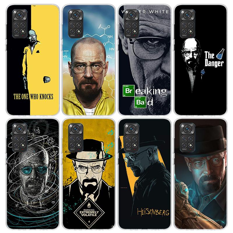 Чехол для телефона Breaking Bad WalterWhite для Xiaomi Redmi Note 15 14 14S 13 12S 12 Pro Plus 11S 11 10S 10 4G Cover 11E 11T 5G Печать F