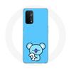 Case for Oppo A54 5G Bangtan BTS BT21 Koya RM Blue Background