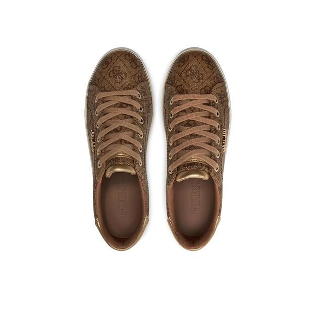 Guess Beckie FL7BKI FAL12 Brown Sneakers