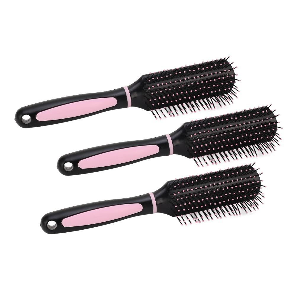 3pcs Professional Hair Brush Static Free Detangling Hair Brush Scalp Massage Brush  For Women