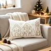 Breathable Christmas Pillowcases Sofa Home Decor Throw Pillow Case  for Sofa Couch Living Room
