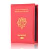 High Quality Pu Passport Protective Cover Bank Card Holder Travel Document Fashion Men and Women French Passport Cover Wallet