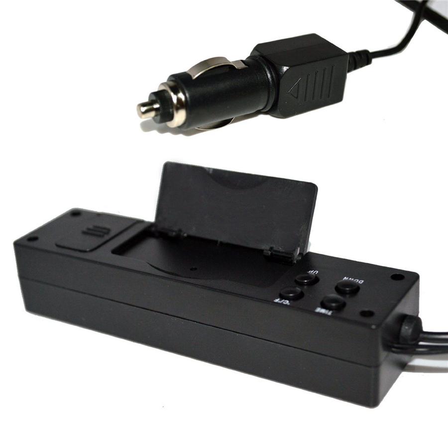 Автомобильный термометр Внутри/Снаружи и Вольтметр Часы Цифровой Синяя подсветка Подсветка Предупреждение о гололеде