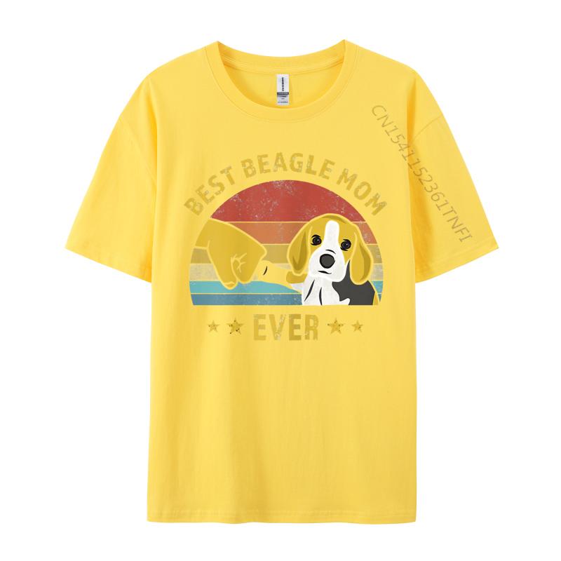 Unisexs Humor TShirt Best Beagle Mom Ever T Shirt Prevailing Unisex Tops Tees Luxury T Shirt Unisex High Quality