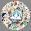 50 Картинок Dorocat Персонализированные Мультяшные Игровые Периферийные Декоративные Наклейки для Кружки, Чемодана, Ноутбука