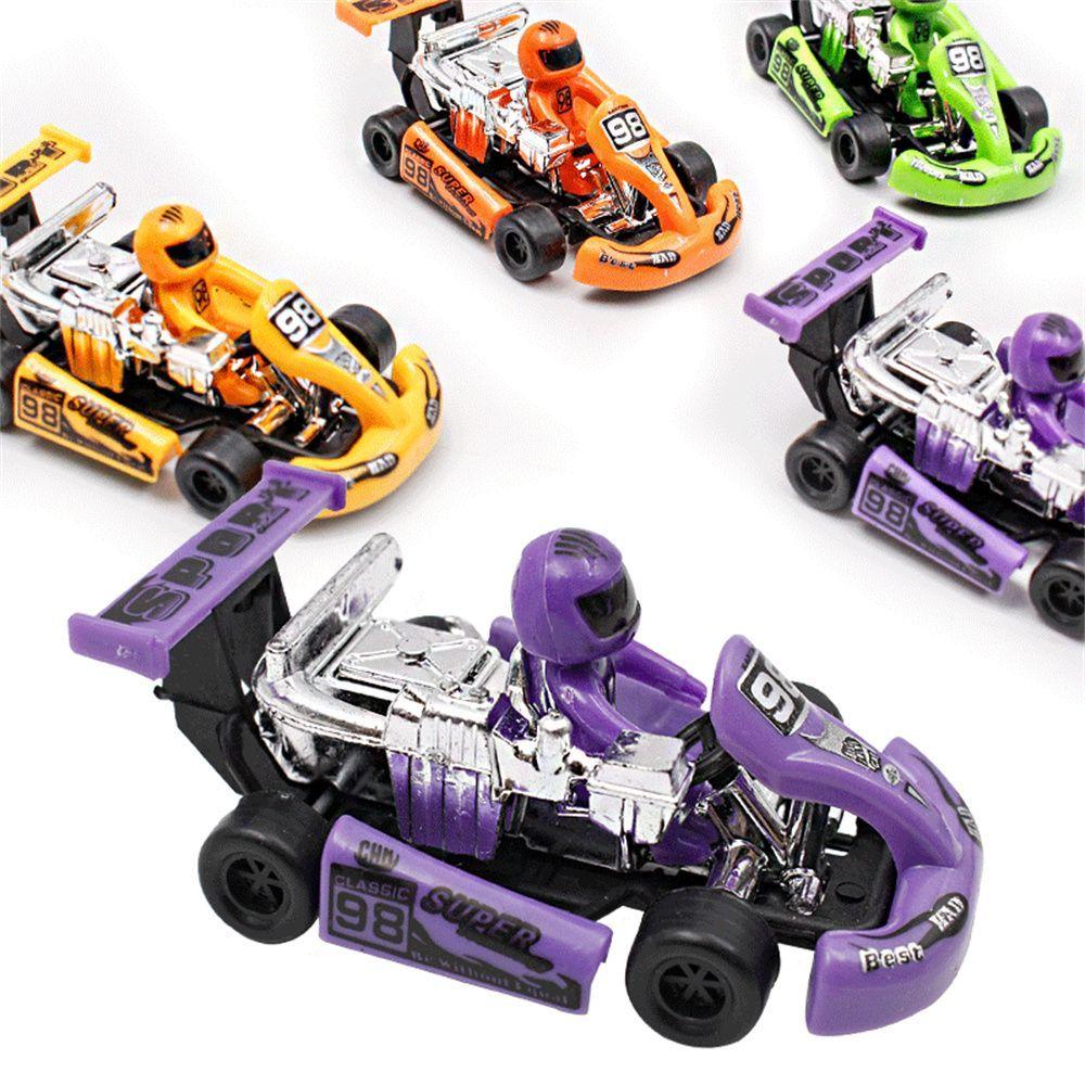 Vehicle Set Toy Vehicles 4 Wheels Racing Car Toy Inertia Car Toy Pull Back Kart Toys Formula Car