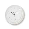 Wall Clock Radio Controlled Clock Analog ABS Resin City Pop White City Pop WH Lemnos YK23-03