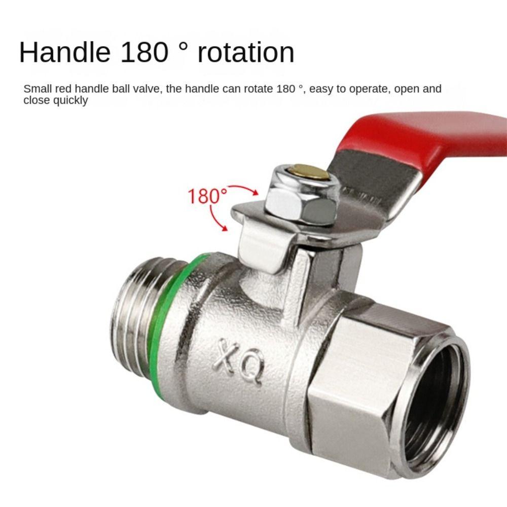 Copper Valve Body Agricultural Sprayer Ball Valve ZZ Handle Switch Sprayer Switch Accessories