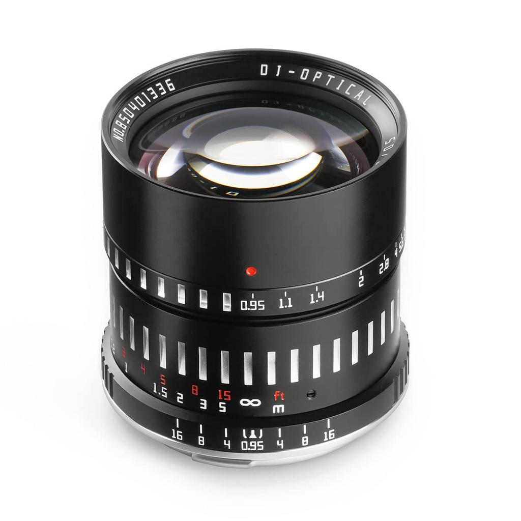 TTArtisan 50mm C L Mount Black x Silver Lens Famous Optics 2 Year Warranty f/0.95 APS-C