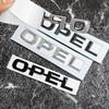 3D ABS Наклейка Логотип Буквы Значок на Задний Багажник Автомобиля Для Opel Insignia Astra J F Antara Meriva Zafira H G Corsa Аксессуары