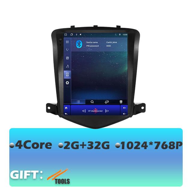For Chevrolet Cruze 2008-2019 Carplay Android 14 Head Unit Car Radio Multimedia Video Player GPS Navigaion Stereo Audio