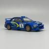 MINIGT 986 Subaru Impreza WRC99 1999 Победитель Ралли Австралии #5 Эксклюзив для Австралии Металлический Синий 1:Модель автомобиля из 64 сплавов