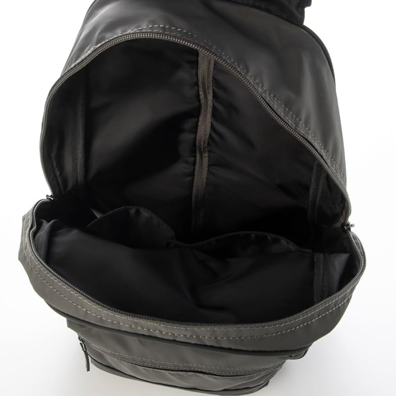 [Isaac Vouet] Y’SACCS Vous Et Nylon X Polyurethane Backpack YV02003 Dark Gray (15)