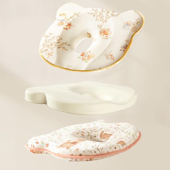 Подушка для формирования головы ребенка из пены с эффектом памяти, поддержка головы для колясок, кроваток, дышащая, для младенцев с плоской головой