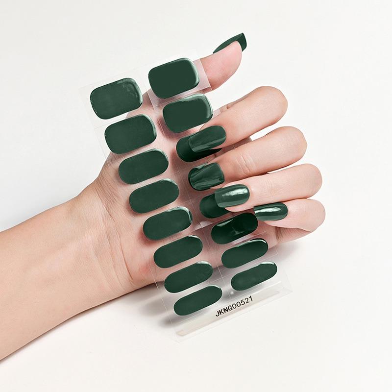 New Solid-color Nail Gel Stickers, Nail Stickers, Nail Stickers, Light Therapy Lamps, Gel Nail Stickers