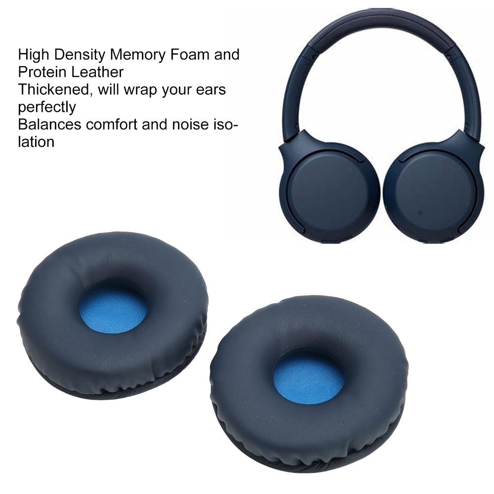 2PCS Easy Install Replacement Ear Pads Ear Covers for WH XB700 Wireless Headphones Replacement Parts
