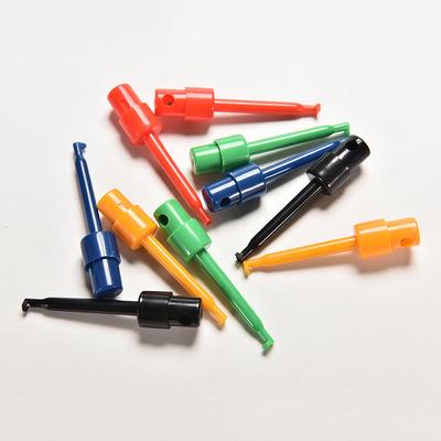  10 шт., комплект выводных проводов, тестовые крючки, зажимы, захваты, тестовый зонд SMT/SMD для мультиметра, честность