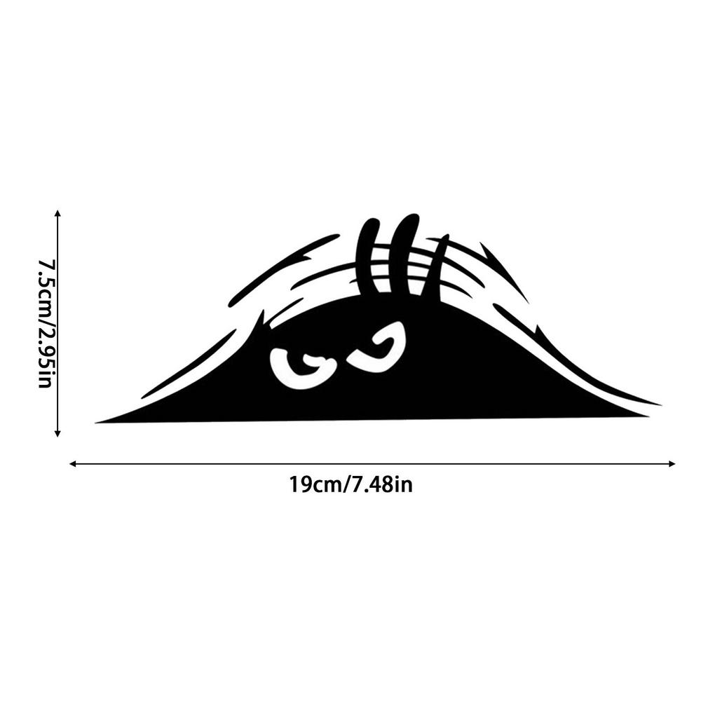 Автомобильная наклейка Креативная забавная виниловая наклейка Наклейка Отделка Водонепроницаемая Автомобильная Украшение Аксессуары 3D Автомобильная креативная наклейка
