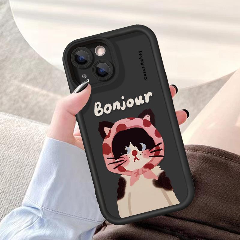 Phone Case for iPhone 11 13 12 14 15 16 Pro Max XR XS Samsung A15 A55 A05 Redmi 12 13C OPPO A16 A18 A60 Reno 11 Vivo Y17S Y12 Infinix Note 40 Smart 8