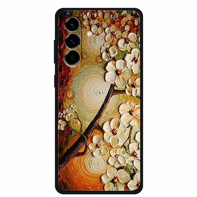Чехол для Samsung Galaxy S25 FE 5G S25 FE Силиконовый Мягкий ТПУ Задняя крышка телефона Для Galaxy S25 FE 5G Мультяшный узор Ударопрочный чехол