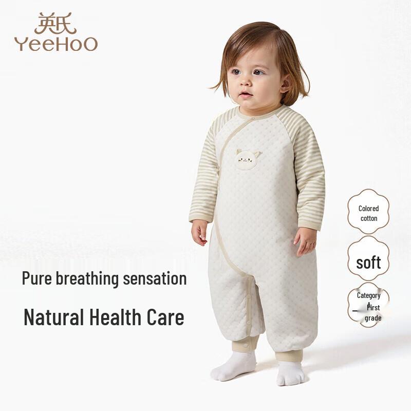 YEEHOO Newborn Pure Cotton Jumpsuit