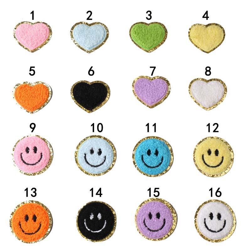 Согласно вышивке, наклейка на ткань для вышивки, компьютерная вышивка, полотенце, вышивка, смайлик, любовь, серия, одежда, украшение, нашивка, наклейка