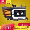 Светодиодная сборка фар для Toyota Land Cruiser LC71, LC76, LC78, LC79