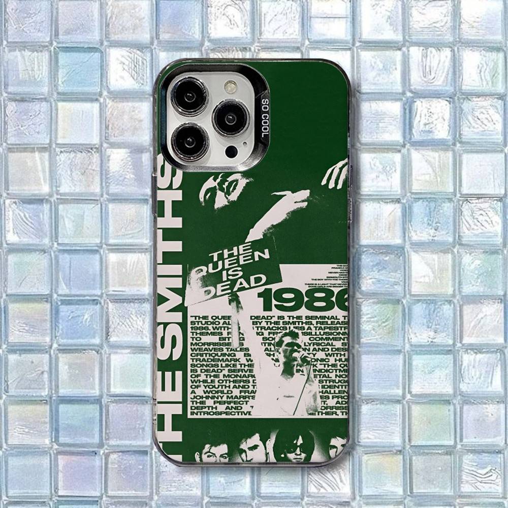 The Smiths The Queen Is Dead Phone Case For iPhone 16,15,14,13,12,11,8,7,Pro,Max,Plus,Mini,XS,SE Shockproof Matte Cover