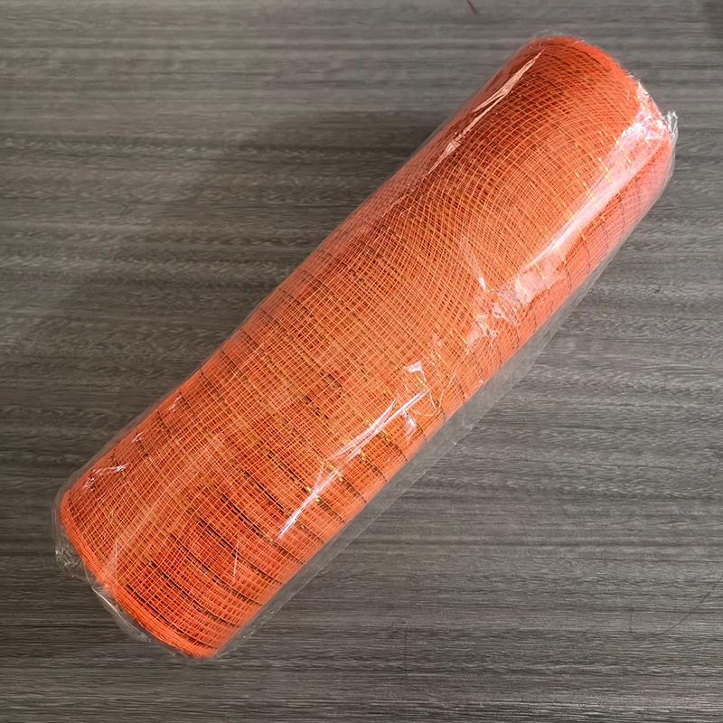 Рождественская сетка Лента Деко Металлическая Осенняя сетка Металлическая фольга Белая Красная Зеленая сетка Рулоны для DIY Рождественский проект Венки Вечеринка