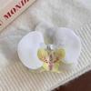 Phalaenopsis Flower Hair Clip For Girls Duckbill Clip Cute Sweet Butterfly Orchid Pearl Hairpin Bangs Side Clip Hair Accessories