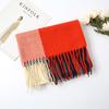 New Plaid Printed Cashmere Scarf Women Luxury Brand Winter Shawl Tassels Long Wraps Lady Pashmina Neckerchief Scarves Muffler