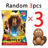 ! Beaver Transformation Plan Series keychain Figure Hoppers Action Figure Movie Model Toys Kids Gift Mystery Box