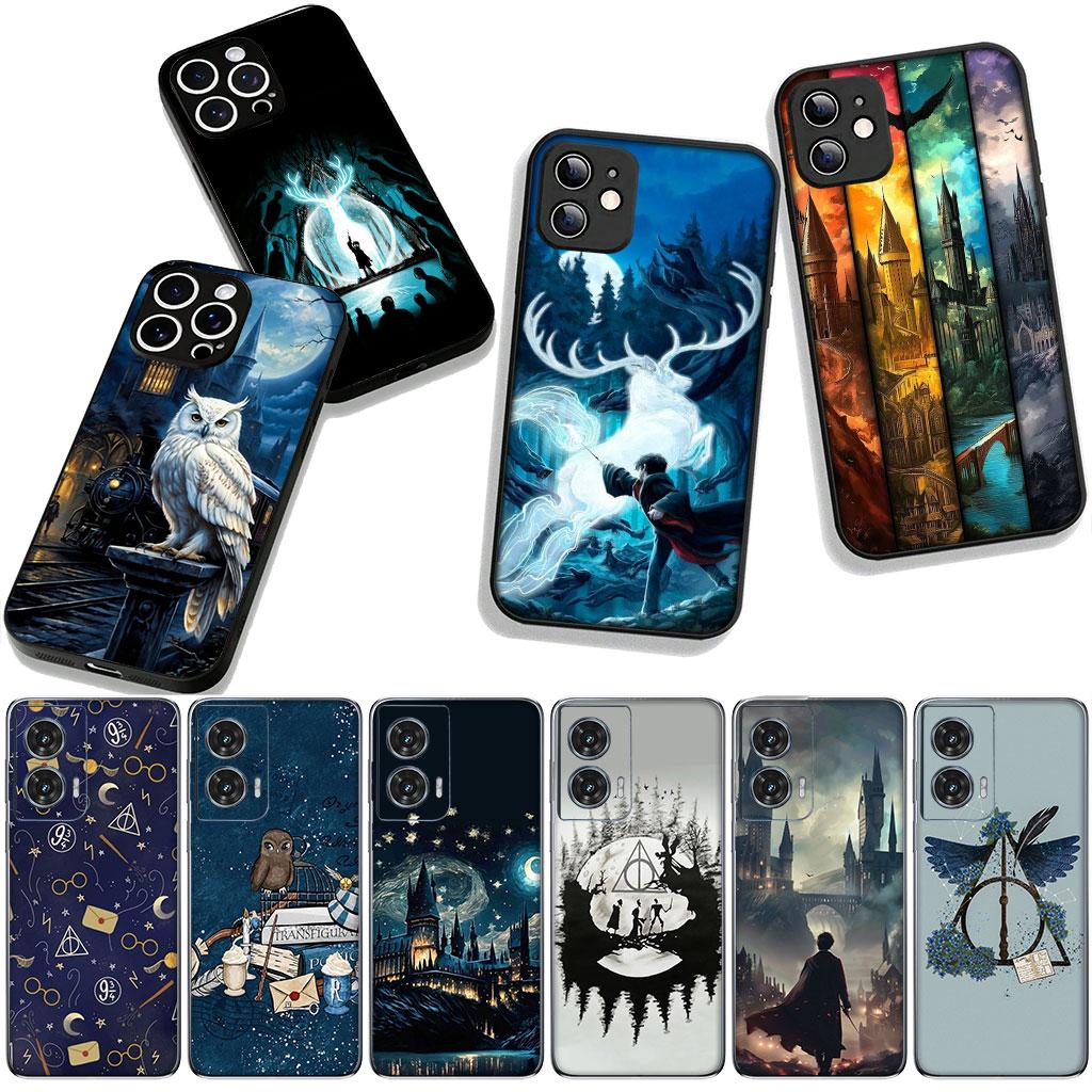 Movie Harries Wand Art Potters Phone Cover Case for OPPO A54 A40 A60 A80 A18 A16 A17 A38 A78 A79 A57 A55 A96 A15 A12 Casing