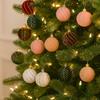 6cm Christmas Hanging Balls DIY Crafts Xmas Tree Pendants Christmas Balls Set Party Favors