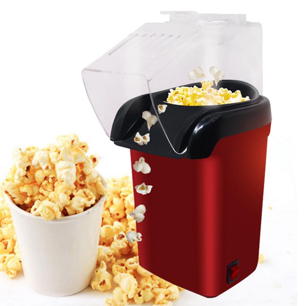 1200W Mini DIY Household Automatic Hot Air Popcorn Making Kitchen Machine DIY Corn Popper 110V / 220V Electric Corn Popcorn Maker