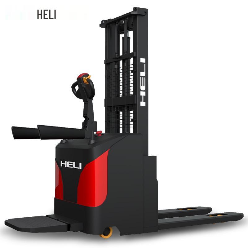 Electric 2-ton Forklift Stacker with Hydraulic Lifting
