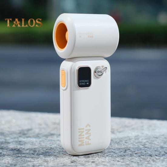 Мини портативный ручной вентилятор 100 скоростей компактный дизайн перезаряжаемый цифровой дисплей высокоскоростной вентилятор персональный охладитель воздуха