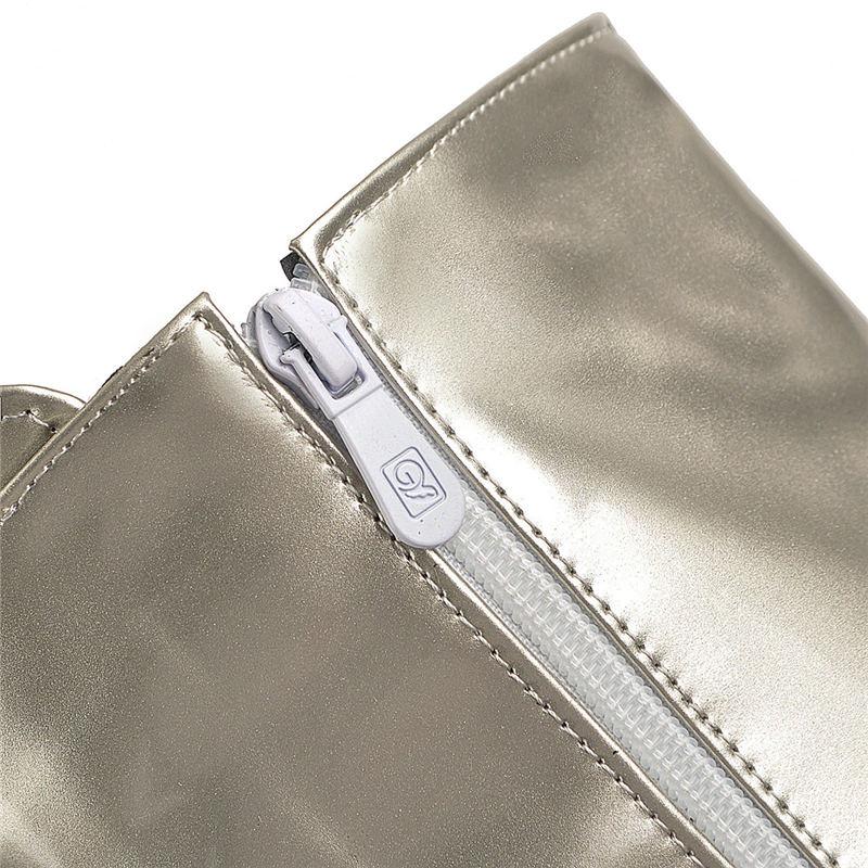 Женские сапоги на высоком каблуке, сексуальные, в европейском и американском стиле, осень и зима, новые, водонепроницаемые, на платформе, с толстым каблуком, большие размеры, римские сапоги