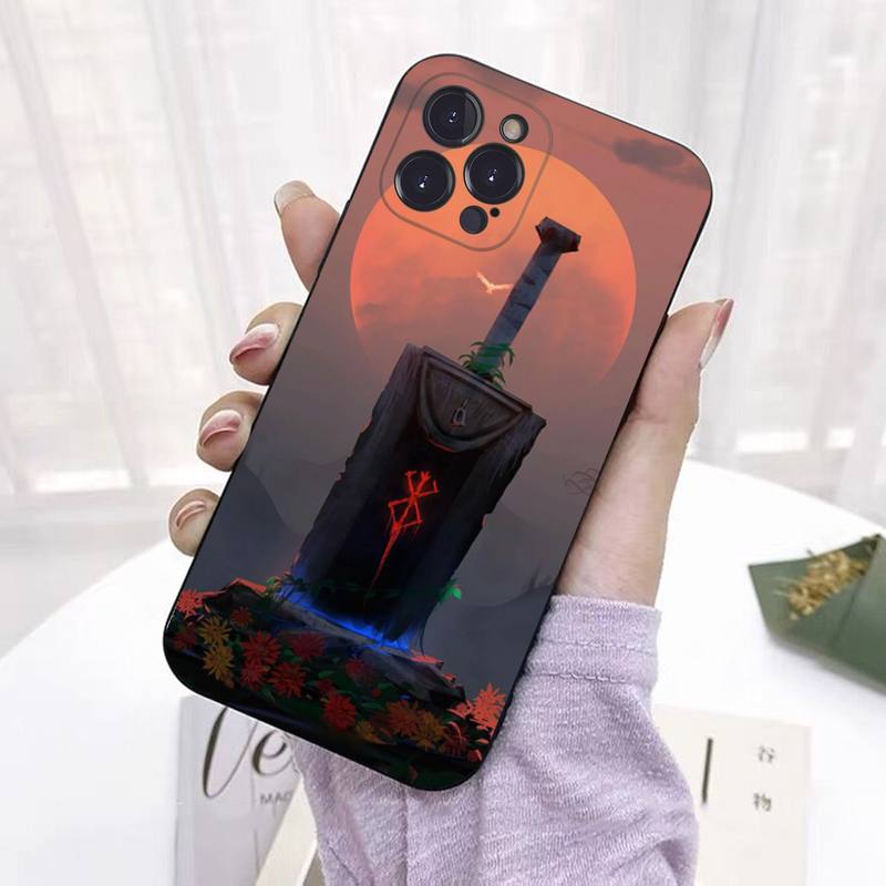 Чехол для телефона Berserk Guts для iPhone 8, 7, 6, 6S Plus X SE 2020, XR, XS 14, 11, 12, 13, Mini Pro Max, чехол для мобильного телефона