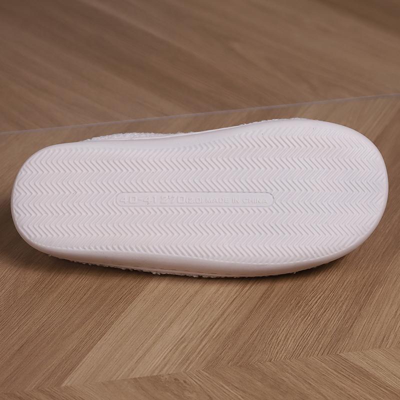 Женские теплые тапочки из овечьей шерсти Lucyever, плюшевые домашние тапочки с принтом в виде сердца, нескользящие тапочки с мягкой подошвой для женщин