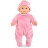 Pyjama Rose et Bonnet - COROLLE - Vêtements - Pour Poupon 30cm - Dès 18 mois