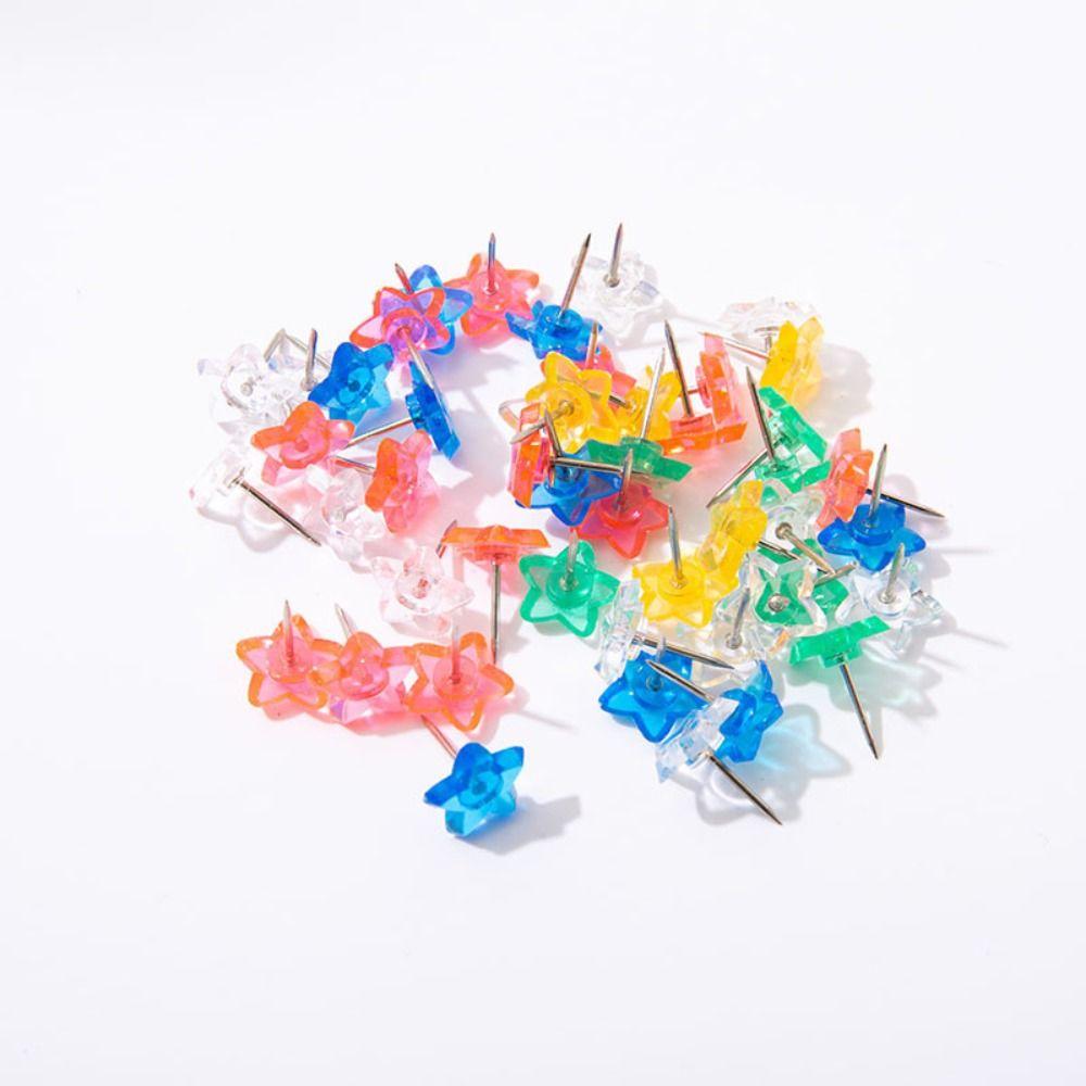Supplies School Office Stationery Board Pins Pentagram Tacks Push Pins Thumb Tacks Wall Studs