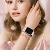 Гравированный ремешок для Apple Watch Band 45мм 44мм 42мм 41мм 40мм 49мм 46мм Силиконовый Correa Браслет Серия 10 8 9 7 SE 6 5 4 Ultra 2
