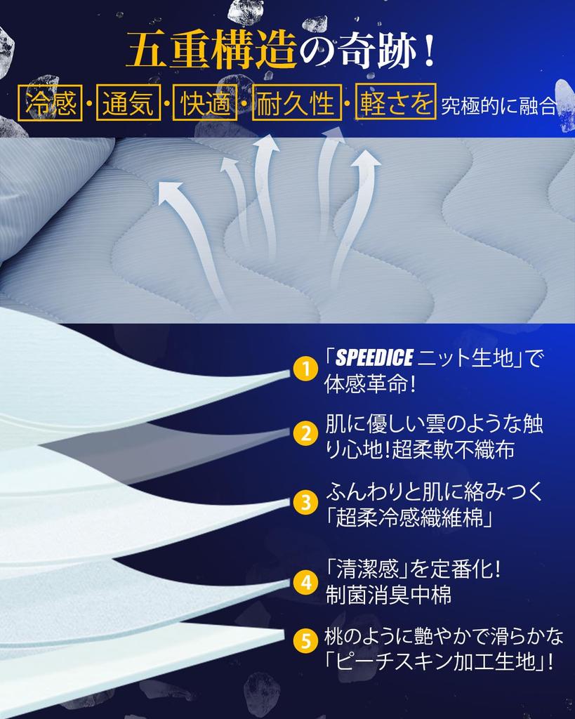 Nolen FOX Двуспальная кровать Прохладная к антибактериальной и летней эластичной ленте Тропическая ночная подкладка 140 x 200 Ледяная подкладка, Прохладная, Сенсорная, Q-MAX0.52, Дезодорирующая,