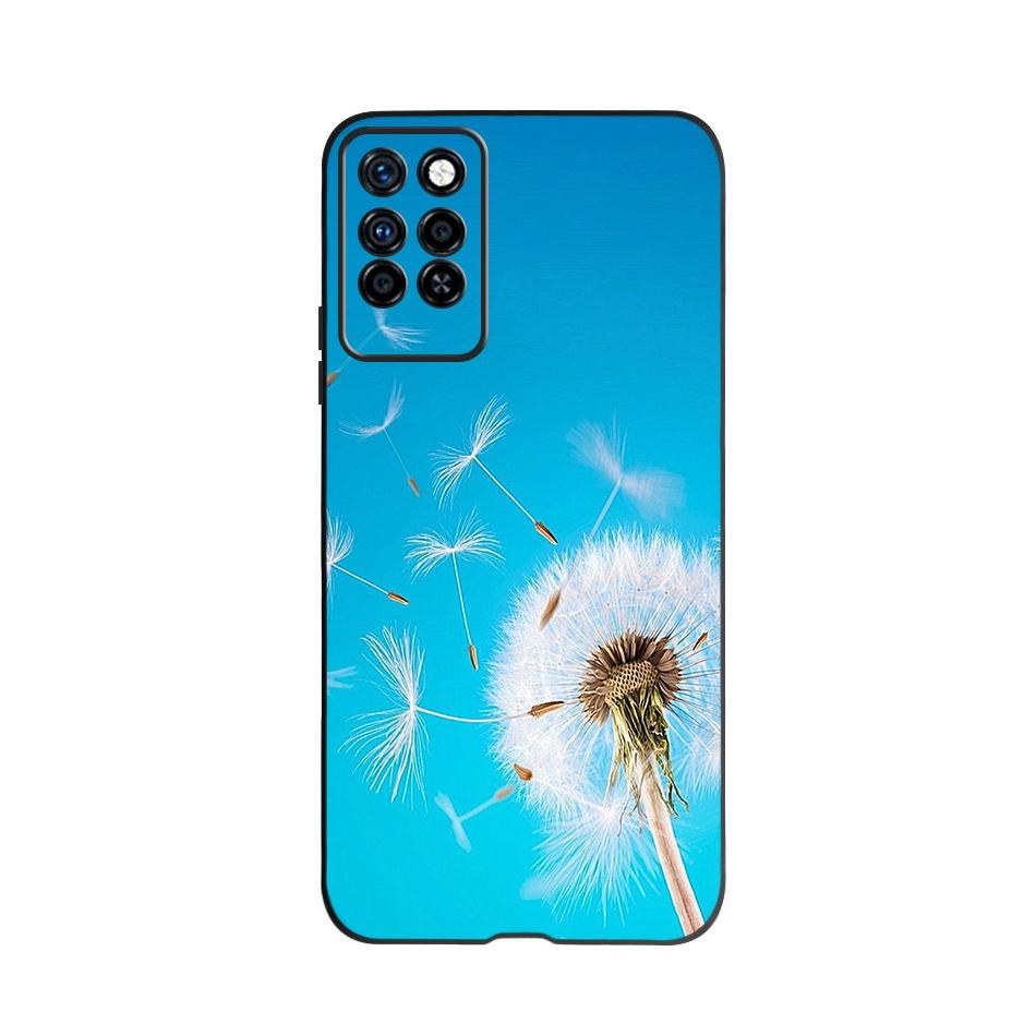 Милый Чехол Для Infinix Note 10 Pro NFC X695C X695 Чехол Для Телефона Черный Силикон Мягкий Чехол Для Infinix Note 10 Funda Note10 Pro 6.95"