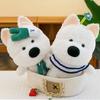 Highland White West Terrier Plush Toy Dog  Cartoon Stuffed Animal Garnish Doll