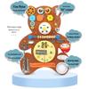 Аксессуары для деревянной развивающей доски: Детские развивающие DIY-игрушки для развития координации «глаз-рука» и взаимодействия родителя и ребенка